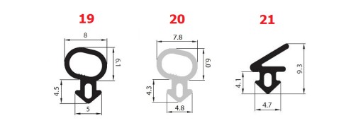 ALUPLAST S-1559 A Уплотнители окон