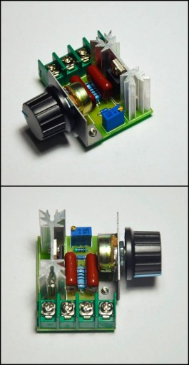 РЕГУЛЯТОР НАПРЯЖЕНИЯ СКОРОСТИ 230В ПЕРЕМЕННОГО ТОКА 2000ВТ