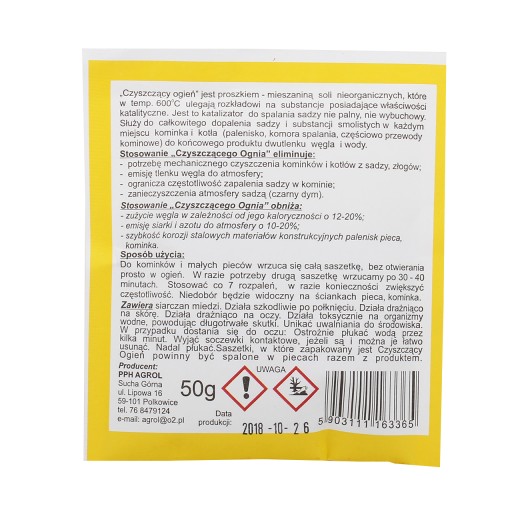 Средство для удаления сажи и смолы Fire Cleaning 50G