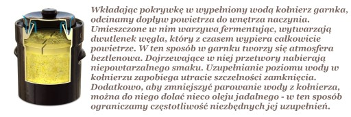 Garnek hermetyczny 10L z kołnierzem 1907/2 beczka