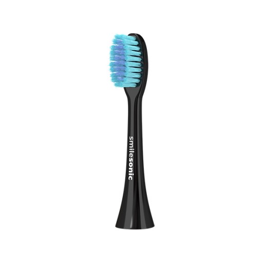 Smilesonic EX Sensitouch BLACK — черные насадки для чувствительных зубов, 2 шт.