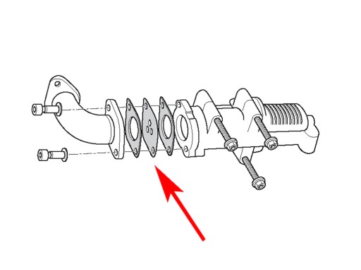 EGR 1.9 2.4 JTDM Alfa Romeo 147 Valve Plug