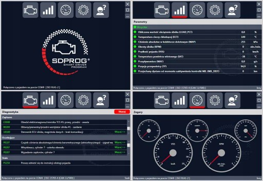 iCAR VGATE ELM327 OBD2 ДИАГНОСТИЧЕСКИЙ ИНТЕРФЕЙС + КОРОБКА ПОЛЬСКОЙ ПРОГРАММЫ SDPROG