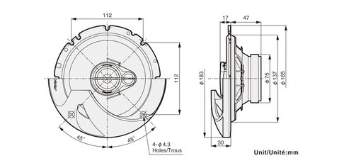 Pioneer TS-R1750S Автомобильные колонки 165 мм 16,5 см 3-полосные с решетками