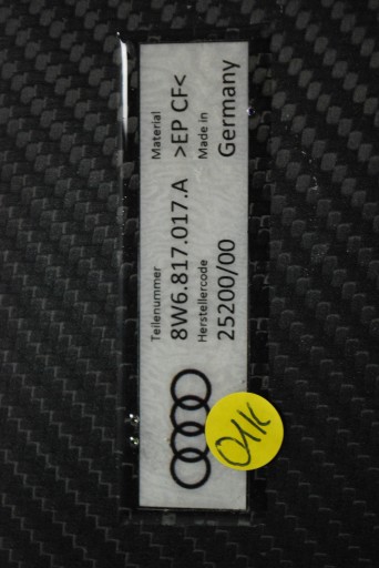 Крыша углерод углерод Audi RS5 8W6817017a