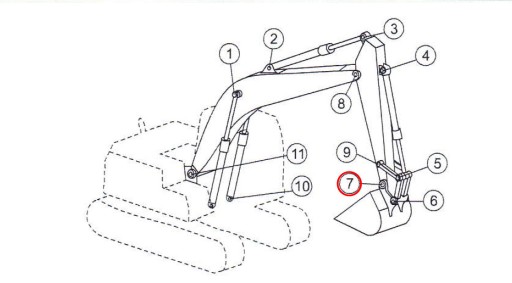 УПЛОТНИТЕЛЬ РЫЧАГА ПЫЛЬНИКА Komatsu 2057062150