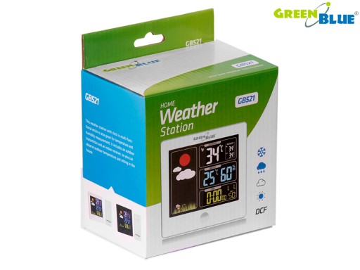 GreenBlue GB521W БЕСПРОВОДНАЯ ПОГОДНАЯ СТАНЦИЯ БЕЛАЯ