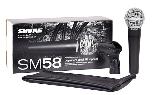 SHURE SM58-LCE — ДИНАМИЧЕСКИЙ МИКРОФОН