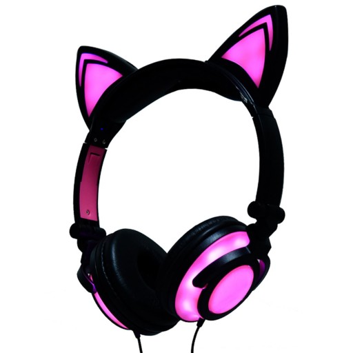 НАУШНИКИ CAT EAR СВЕТОДИОДНАЯ ПОДСВЕТКА НОВАЯ МОДЕЛЬ!