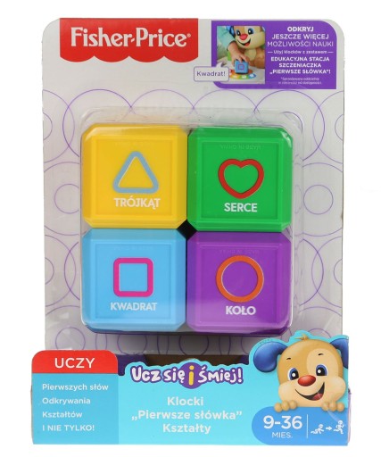 Fisher-Price БЛОКИРУЕТ ФОРМЫ ПЕРВЫХ СЛОВ FJP26