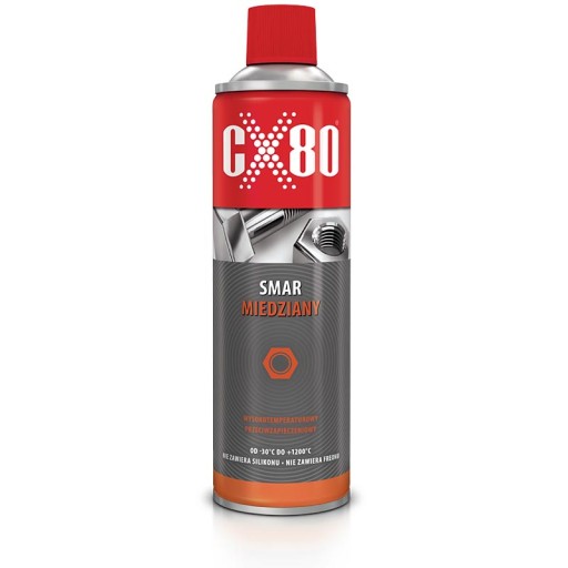 CX-80 Copper Grease 1200 C. спрей 500мл