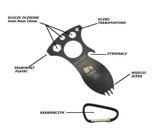 EATN Tool TOURIST ESSENTIAL 7IN1 СВОБОДНАЯ РУЧКА