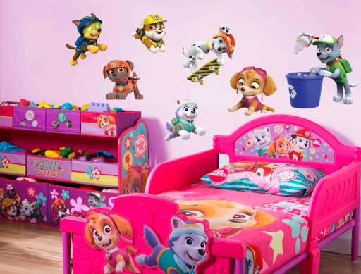 Большая наклейка на стену PAW PATROL Mega Package