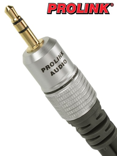 КАБЕЛЬ mini JACK 3 5 2 RCA СТЕРЕО PROLINK EXCLUSIVE TCV 3420 1 2 м