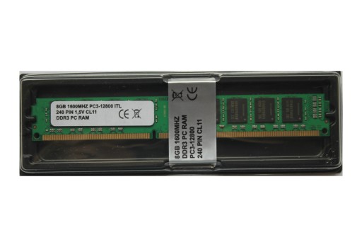 Оперативная память 8 ГБ 1600 МГц DIMM DDR3