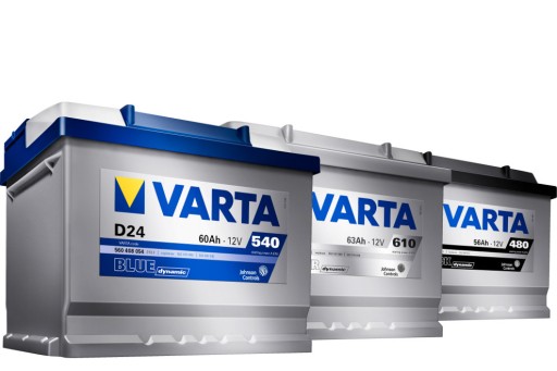 АККУМУЛЯТОР VARTA 60Ач 540А D24