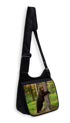 БОЛЬШАЯ СУМКА С КЛАПАНОМ A4 ZW 2 BEAR NATURE
