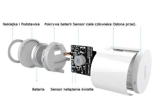 Датчик движения и освещенности Aqara Lux ZigBee