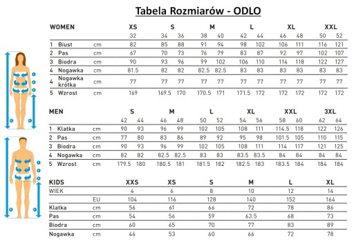 ODLO Warm 104 см - Нижнее белье, футболка, черный ДЕТИ