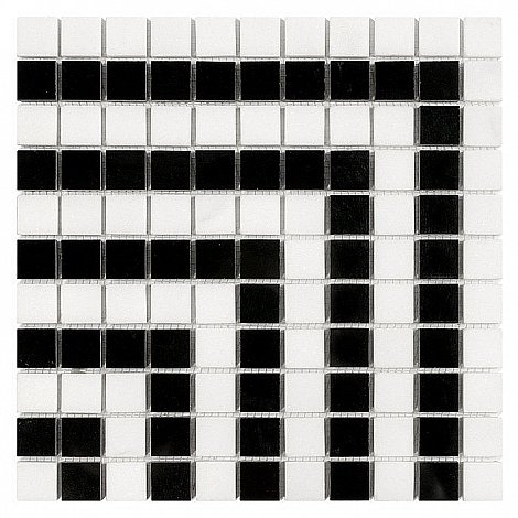 Мозаика DUNIN MOSAICS PURE B&W HYPNO 25