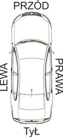 наклейки/защитная пленка TOYOTA AURIS крыло 5D