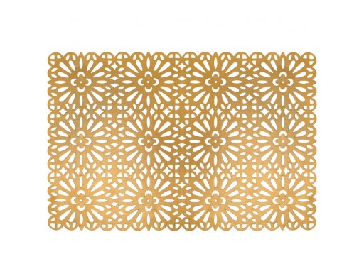 37091 AMBITION GLAMOUR GOLD НАСТОЛЬНЫЙ КОВРИК 45x30 СМ