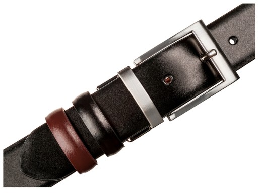 Ремень 2-СТОРОННИЙ КОЖАНЫЙ Широкий PD46 90