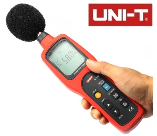 UNI-T UT352 ИЗМЕРИТЕЛЬ УРОВНЯ ШУМА, ДЕЦИБЕЛЫ