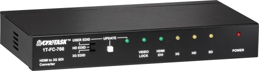 1T-FC-766 Аудиоконвертер HDMI в 3G HD 2x SDI BNC