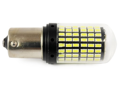 Лампа PY21W 144 светодиода SMD 3014 CANBUS BAU15S МОЩНАЯ