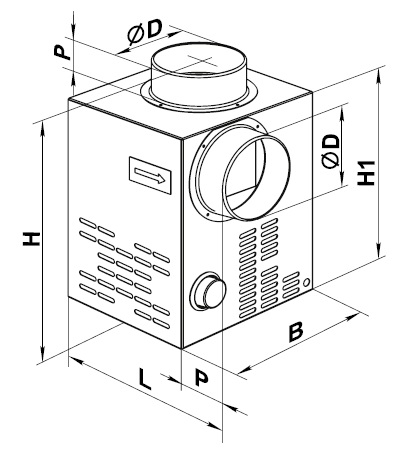 УЗЕЛ ПОДАЧИ ВОЗДУХА КАМИН ДИАМЕТР ТУРБИНЫ КАМИННЫЙ ВЕНТИЛЯТОР 150 мм 520 м3/ч