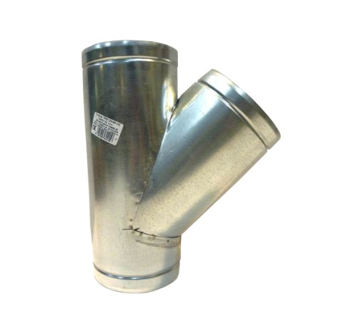 Trójnik 45 stopni ocynk fi 125 DARCO TRS125/45-OC