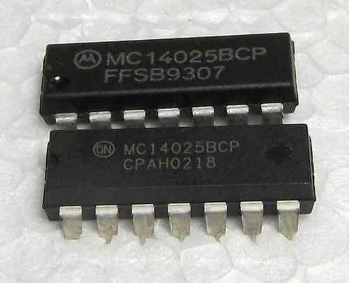 Интегральная схема типа MC14025BCP [0L1-28]