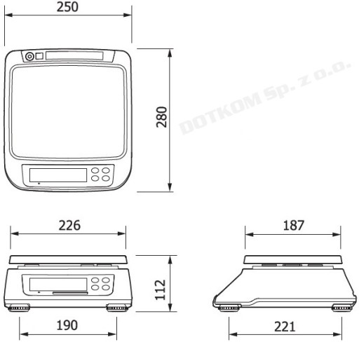 Торговые весы CAS SW-II SR15 15 КГ ЛЕГАЛИЗОВАНЫ