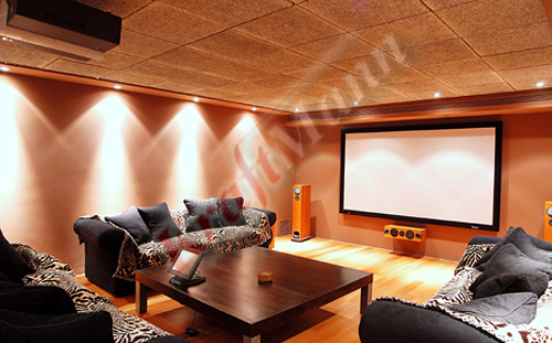 LUX Ekran Projekcyjny Ramowy 350Cm 16:9 GreyFlexHD