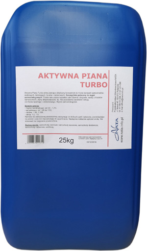 ACTIVE TURBO FOAM 25 кг, эффективный, густой концентрат