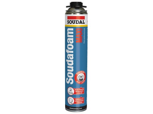 PIANKA PISTOLETOWA SOUDAFOAM MAXI 870 ml SOUDAL