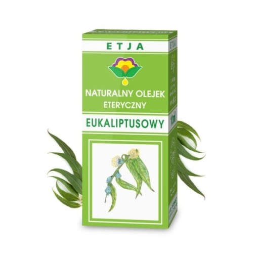 Naturalny olejek eteryczny eukaliptus, Etja, 10ml