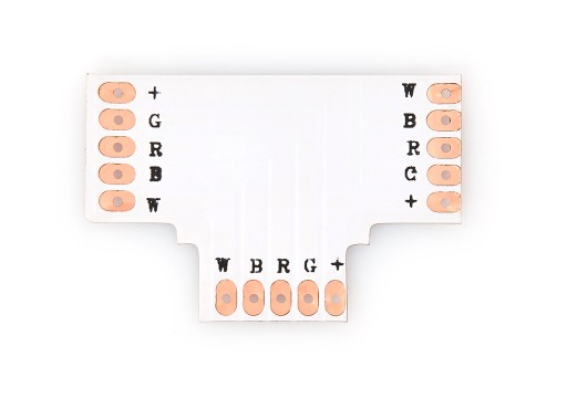 Т-образный разъем для светодиодной ленты RGBW