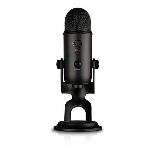 Конденсаторный USB-микрофон Blue Yeti — черный