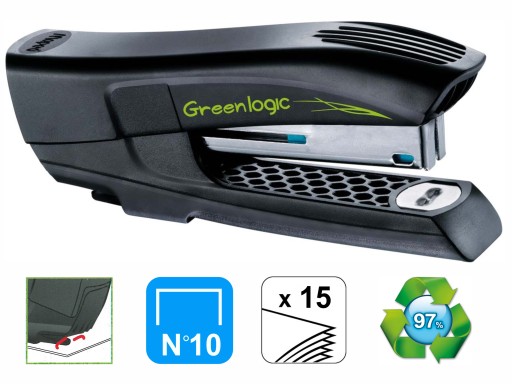 ОФИСНЫЙ СТЕПЛЕР мини-СКЭПЛЕР Maped Greenlogic 15 листов ЭКОЛОГИЧЕСКИЙ