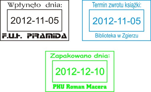 Colop 2160 Microban двухцветный штамп с датой