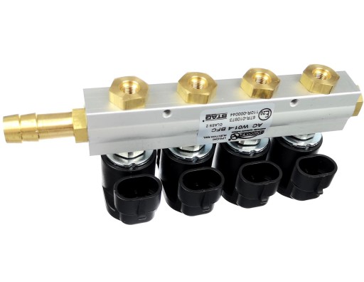 РЕЙКА ВПРЫСКА AC W01 4 ЦИЛИНДРА BFC STAG W 01 2 ОМ