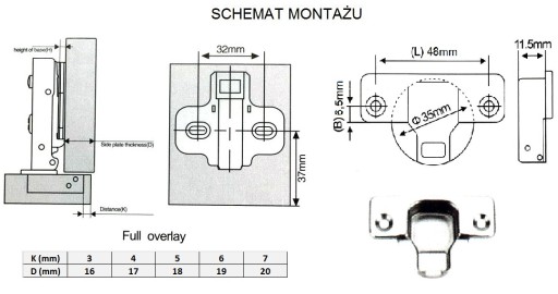 10x ZAWIS MEBLOWY SAMODOMYKAJĄCY Z DOCIĄGIEM I HAMULCEM + PLUS +