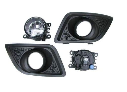 Галогени решетки ford fiesta 2005-2008 , фото