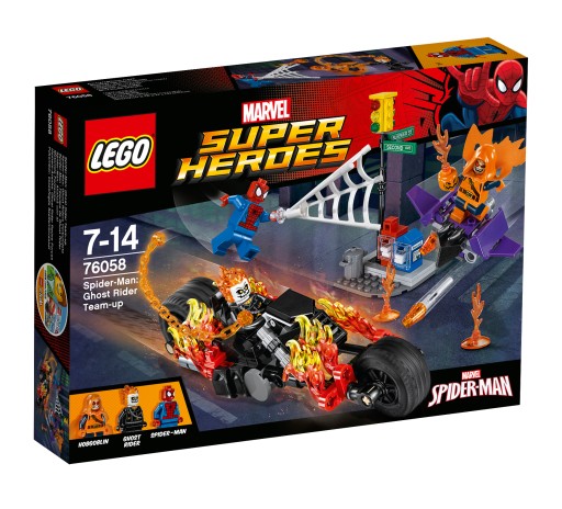 Klocki LEGO Super Heroes 76058 Atak Upiornych Jeźdźców MARVEL Spider-Man