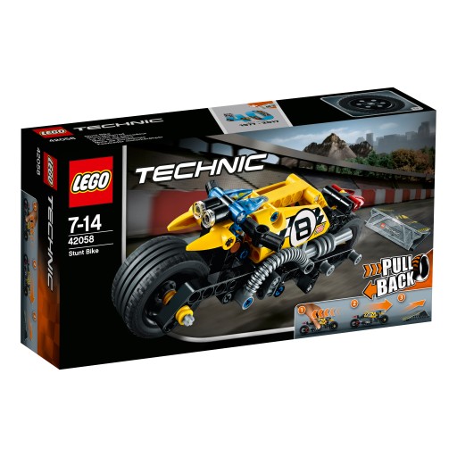 Klocki LEGO Technic Kaskaderski Motocykl 42058