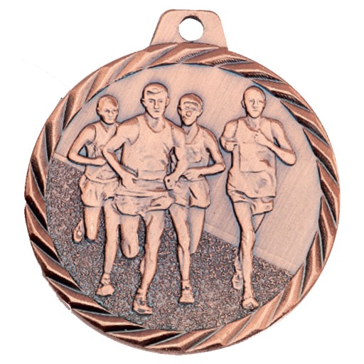 BRĄZOWY MEDAL BIEGANIE MARATON 50mm - pamnz17b