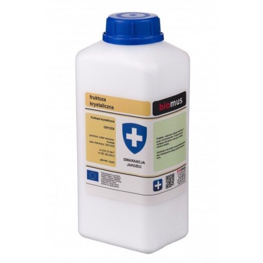 Biomus Fruktoza krystaliczna cukier owocowy 1kg