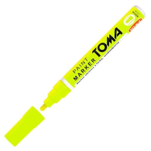 MARKER OLEJOWY 2,5mm okr. TOMA TO-440 ŻÓŁTY NEON